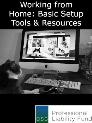 cover image of Working from Home: Basic Setup Tools & Resources